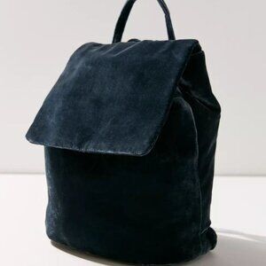 Rare Blue Velvet Backpack
